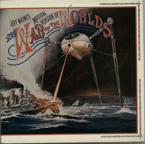 Jeff Wayne The War Of The Worlds - 1st + press release sheets Jeff Wayne The War Of The Worlds - 1st + press release sheets